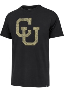 47 Colorado Buffaloes Black Premier Franklin Short Sleeve Fashion T Shirt
