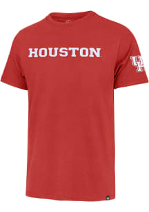47 Houston Cougars Red Franklin Fieldhouse Short Sleeve Fashion T Shirt
