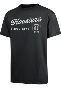 47 Indiana Hoosiers Black Carrick River Short Sleeve Fashion T Shirt