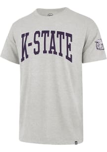 47 K-State Wildcats Grey Ace Fieldhouse Short Sleeve Fashion T Shirt