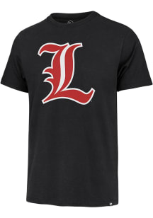 47 Louisville Cardinals Black Franklin Fieldhouse Short Sleeve Fashion T Shirt