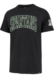 47 Michigan State Spartans Black Ace Fieldhouse Short Sleeve Fashion T Shirt