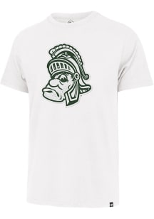 47 Michigan State Spartans White Franklin Fieldhouse Short Sleeve Fashion T Shirt