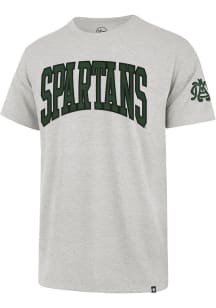 47 Michigan State Spartans Grey Ace Fieldhouse Short Sleeve Fashion T Shirt