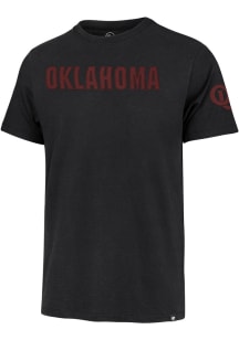 47 Oklahoma Sooners Black Franklin Fieldhouse Short Sleeve Fashion T Shirt