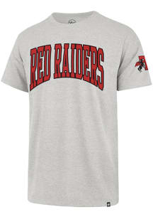 47 Texas Tech Red Raiders Grey Ace Fieldhouse Short Sleeve Fashion T Shirt