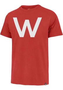 47 Wisconsin Badgers Red Franklin Fieldhouse Short Sleeve Fashion T Shirt