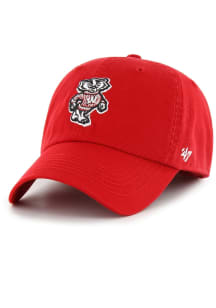47 Wisconsin Badgers Mens Red Classic Franchise Fitted Hat