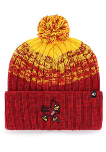 47 Iowa State Cyclones Cardinal Cascade Cuff Mens Knit Hat