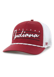 47 Indiana Hoosiers DOWNBURST MESH 47 HITCH Adjustable Hat - Maroon