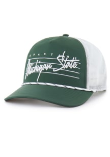 47 Michigan State Spartans DOWNBURST MESH 47 HITCH Adjustable Hat - Green