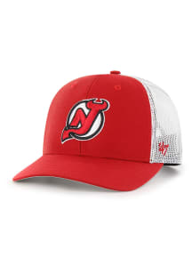 47 New Jersey Devils Trucker Adjustable Hat - Red