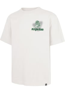 47 Michigan State Spartans Ivory All Fire Foundation Short Sleeve Fashion T Shirt