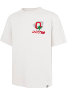 47 Ohio State Buckeyes Ivory All Fire Foundation Short Sleeve Fashion T Shirt