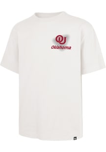 47 Oklahoma Sooners Ivory All Fire Foundation Short Sleeve Fashion T Shirt