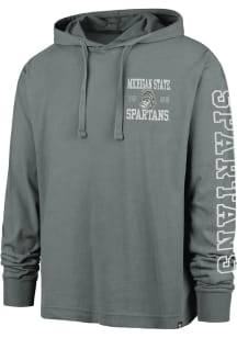 47 Michigan State Spartans Mens Dark Grey Breakwater Montauk Long Sleeve Hoodie