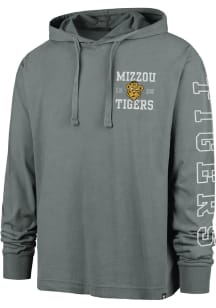 47 Missouri Tigers Mens Dark Grey Breakwater Montauk Long Sleeve Hoodie