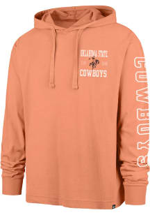47 Oklahoma State Cowboys Mens Orange Breakwater Montauk Long Sleeve Hoodie
