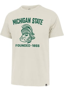 47 Michigan State Spartans Oatmeal Duster Franklin Short Sleeve Fashion T Shirt