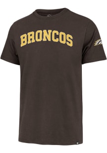 47 Western Michigan Broncos Brown Franklin Fieldhouse Short Sleeve Fashion T Shirt