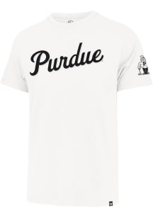 47 Purdue Boilermakers Ivory Franklin Fieldhouse Short Sleeve Fashion T Shirt