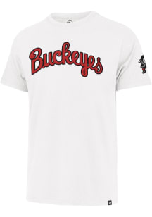 47 Ohio State Buckeyes White Franklin Fieldhouse Short Sleeve Fashion T Shirt