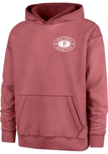 47 Ohio State Buckeyes Mens Red Hookline River Long Sleeve Hoodie