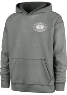 47 Michigan State Spartans Mens Dark Grey Hookline River Long Sleeve Hoodie