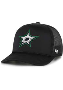 47 Dallas Stars Mesh Trucker Adjustable Hat - Black