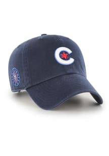 47 Chicago Cubs City Connect Clean Up Adjustable Hat - Navy Blue