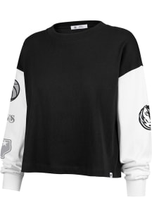 47 Dallas Mavericks Womens Black City Edition Sydney LS Tee