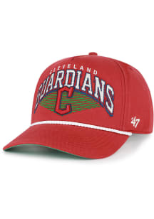 47 Cleveland Guardians City Connect Pomona Rope Hitch Adjustable Hat - Red