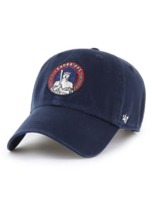 47 Cleveland Guardians Navy Blue City Connect Primary Clean Up Youth Adjustable Hat