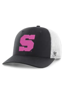 47 Penn State Nittany Lions 2024 Pink & Black 47 Trucker Adjustable Hat - Black