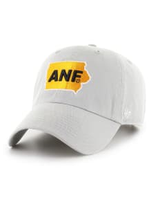 47 Iowa Hawkeyes Clean Up Design Adjustable Hat - Grey