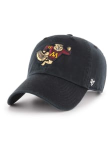 47 Minnesota Golden Gophers Clean Up Mascot Adjustable Hat - Black