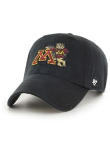 47 Minnesota Golden Gophers Clean Up Adjustable Hat - Black