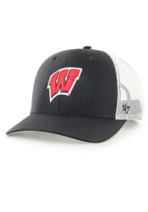 47 Wisconsin Badgers Trucker Adjustable Hat - Black