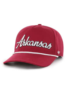 47 Arkansas Razorbacks Overhand Hitch Adjustable Hat - Cardinal Red
