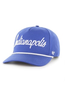 47 Indianapolis Colts Overhand Hitch Adjustable Hat - Royal Blue