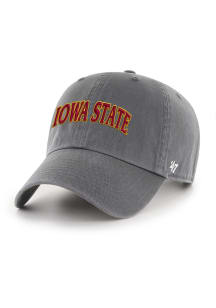 47 Iowa State Cyclones Clean Up Style Adjustable Hat - Grey