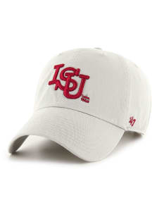 47 Iowa State Cyclones Clean Up Style Design Adjustable Hat - Grey