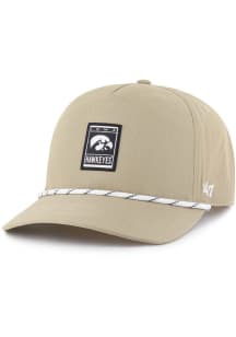 47 Iowa Hawkeyes Cozumel Hitch Adjustable Hat - Tan