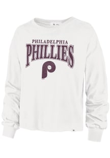 47 Philadelphia Phillies Womens Tan Parkway LS Tee