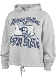 47 Penn State Nittany Lions Womens Grey Venice Hooded Sweatshirt
