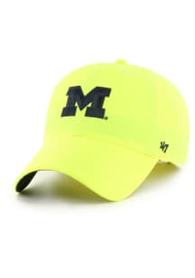 47 Michigan Wolverines Brrr Clean Up Adjustable Hat - Yellow