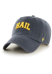 47 Michigan Wolverines Arched Clean Up Adjustable Hat - Blue