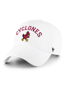 47 Iowa State Cyclones Clean Up Adjustable Hat - White