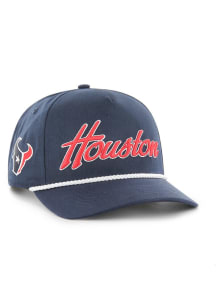 47 Houston Texans Overhand Hitch Adjustable Hat - Navy Blue