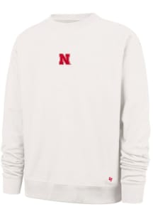 47 Nebraska Cornhuskers Mens White Offside Foundation Long Sleeve Fashion Sweatshirt